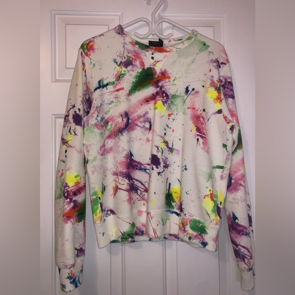 A size large, colourful Polo Ralph Lauren female crew neck. - Picture 2 of 4